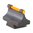 .450" guidon avant 45-MR à fibre optique lumineuse acier orange