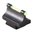 .450" 45-MR guidon avant en acier, fibre optique lumineuse verte