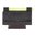 .450" 45-MR guidon avant en acier, fibre optique lumineuse verte