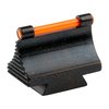 .500" guidon avant à fibre optique lumineuse 50-MR acier orange