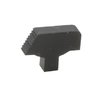 Guidon avant 1911, rampe striée, noir uni, tenon large
