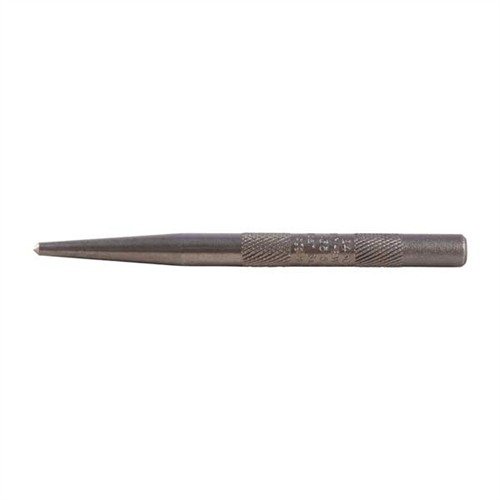 Les SINGLE CENTER PUNCHES de MAYHEW STEEL sont en acier outil durci et trempé, parfaits pour tous tes besoins d'armurier, disponibles en plusieurs tailles.