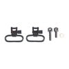 Le 115 RGS SWIVEL SET d'UNCLE MIKES est parfait pour un montage rapide, avec des boucles de 1" et 1-1/4", et s'adapte à de nombreuses carabines.
