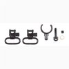 Les QUICK DETACH SWIVELS d'Uncle Mikes offrent un verrouillage positif et un montage rapide, parfaits pour les carabines Marlin et de nombreux fusils de chasse.
