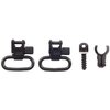 Les QUICK DETACH SWIVELS d'Uncle Mikes offrent un verrouillage positif et s'installent facilement sur les tubes de magasin ou les canons, parfaits pour les armes Marlin et de nombreux fusils.