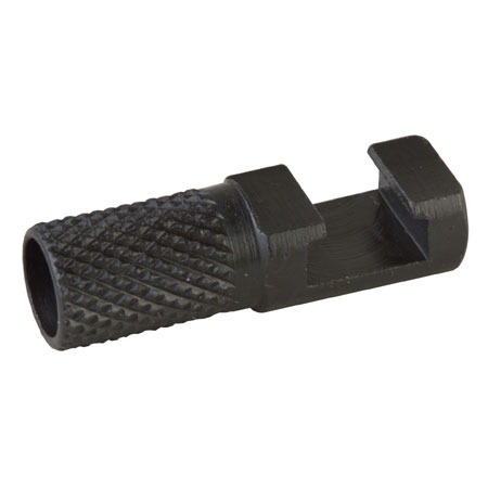 L'extension de marteau 2450 d'Uncle Mike's offre une prise sûre pour armer facilement les fusils à marteau externe, même avec des lunettes basses.