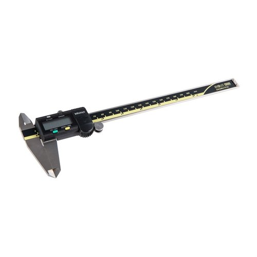 Le Mitutoyo AOS ABSOLUTE Digimatic Caliper offre des mesures précises avec un affichage LCD clair, un mouvement fluide et une batterie longue durée.