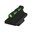 RUGER® 10/22® Jeu de visée LITEWAVE à fibre optique noir