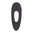 Entretoise 5/16" en caoutchouc noir