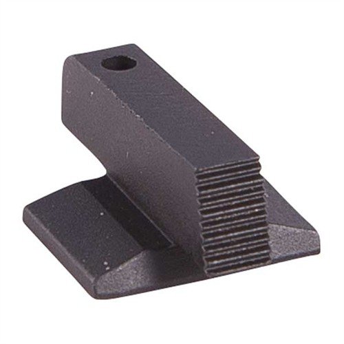 Les viseurs avant Novak en acier CNC sont conçus pour ne pas s'accrocher à ton holster, avec une face noire pour réduire l'éblouissement et un montage facile.