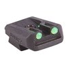Les visées arrière Fiber Optic de Novak maximisent la lumière ambiante pour une acquisition rapide des cibles, même en faible luminosité. Idéal pour ton Taurus 1911!