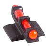 Les visées avant en fibre optique rouge de Novak maximisent la lumière ambiante pour une acquisition rapide en faible luminosité, parfaites pour le tir stressant.