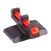 Les FIBER OPTIC FRONT SIGHTS rouges de NOVAK maximisent la lumière ambiante pour une acquisition rapide de la cible, même en faible luminosité.