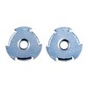 Les BLENDING WHEELS avec adaptateur 1/2" sont idéales pour le polissage, le nettoyage et le mélange, offrant une finition parfaite pour tes projets.