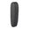 1.00" grande face en cuir noir
