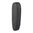 1.00" grande face en cuir noir