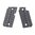 Plaquettes G-10 Grappler gris/noir pour SIG 238