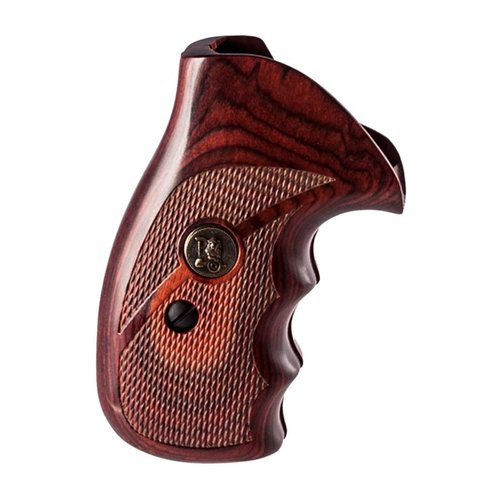 Améliore le look et le feel de ton revolver avec les Pachmayr Renegade Wood Laminate Grips, offrant durabilité, meilleure prise et finition élégante.