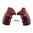 Plaquettes lisses en bois de rose pour cadres S&W K/L