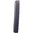 Face moyenne en cuir noir 0,8"
