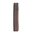 Face en cuir brun moyen 1,00"