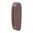 Face texturée marron moyen 1,1"
