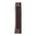 Face texturée marron moyen 1,1"