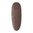Face texturée marron moyen 1,1"