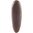 Petite face en cuir marron 1,00"