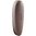 Petite face en cuir marron 1,00"