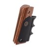 Les grips Pachmayr 1911 allient l'apparence du bois véritable à la prise en main du caoutchouc, offrant confort et contrôle sans modifier ton arme.