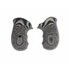 S&W J FRAME G10 plaquettes grises/noires quadrillées