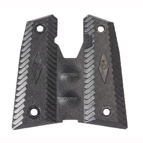 Le 1911 DIAMOND PRO GRIP de PACHMAYR offre confort et contrôle, avec des rainures pour un placement rapide des mains et un look moderne, compatible avec toutes les 1911.