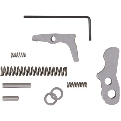 Améliore ton RUGER® 10/22® avec ce kit facile à installer, éliminant le pré-travel pour un tir propre et précis, sans nécessiter de gunsmithing.