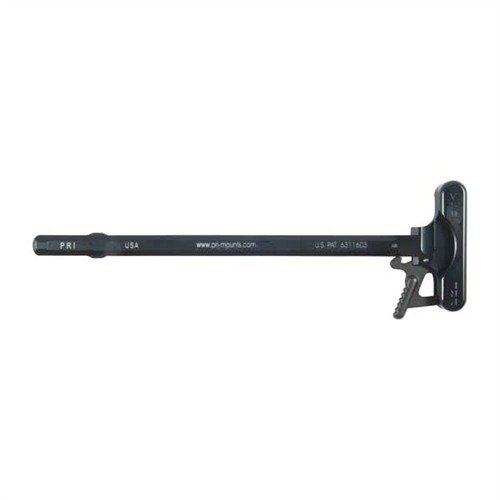 Le 308 AR GAS BUSTER CHARGING HANDLE offre une poignée épaisse avec un groove de déviation de gaz, des latches allongés pour un dégagement rapide et une surface antidérapante.