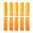 Cartouches factices 20 GAUGE orange, lot de 10