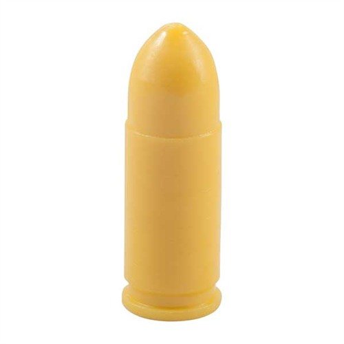 Les SAF-T-TRAINERS sont des douilles factices colorées qui évitent toute confusion avec des munitions réelles, idéales pour un entraînement sécurisé.
