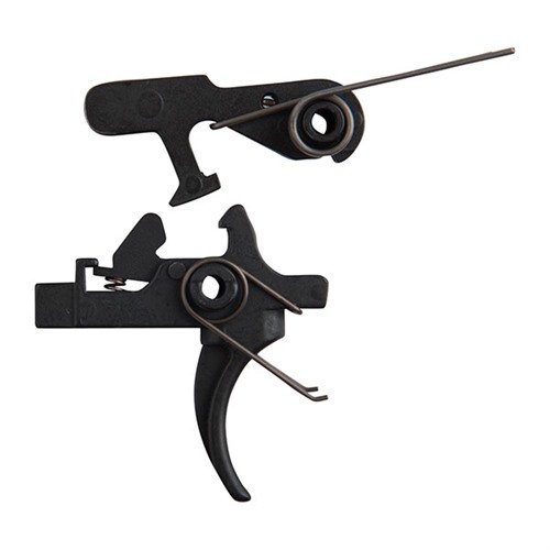 Le déclencheur AR-15 National Match 2-Stage offre un tir précis de 4½ à 5 lb, idéal pour la compétition et la chasse, avec une installation facile.