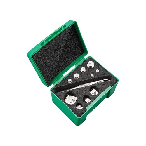 Le set de poids de vérification RCBS te permet de contrôler l'exactitude de ta balance sur toute sa plage, idéal pour les recharges et le tri des munitions.