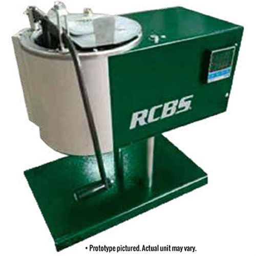 Le four à coulée RCBS Pro-Melt-2™ offre un contrôle de température numérique, un débit régulier et une capacité de 25 lb pour couler facilement tes balles en plomb.