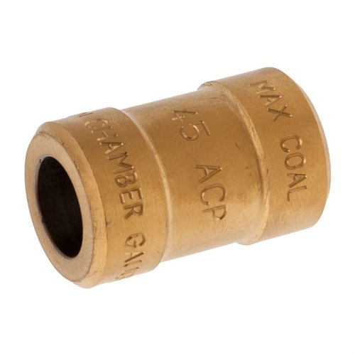 Avec le gauge RCBS Pistol Chamber, vérifie rapidement la longueur, le diamètre et la longueur totale de tes cartouches pour un ajustement parfait dans ton pistolet.