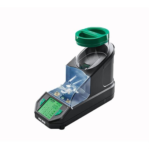 Le MATCHMASTER POWDER DISPENSER de RCBS offre une précision de 0,04 grain, des temps de distribution rapides et des réglages personnalisables pour un rechargement optimal.