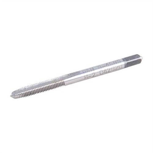 Le Perfect Cut™ Premium Two Flute Tap offre une précision exceptionnelle pour le filetage, fabriqué en acier rapide, idéal pour les passionnés d'armurerie.