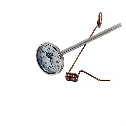 Le thermomètre à plomb RCBS te permet de verser du plomb à la température idéale, avec une précision de +/- 1% et un écran en verre de 1-1/2".