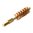 Brosse de canon en bronze, calibre 357, 8-32M