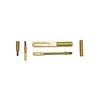 L'adaptateur Dewey te permet d'utiliser des brosses 8-32 sur les cannes Parker Hale et offre des boucles de patch en laiton et nylon pour le tir.
