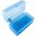Boîte à munitions pour carabine à clapet 220 SWIFT-338 FEDERAL 50 coups bleue