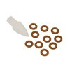 Les kits de remplacement O-RING de Sinclair te permettent de remplacer facilement les joints usés de tes guides et accessoires, avec un outil inclus pour l'installation.