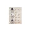Cibles pour mise au point des charges - pack de 25