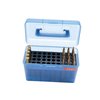 La HANDLE CARRY RIFLE AMMO BOX offre une protection optimale pour tes munitions, avec un design empilable, un verrouillage sécurisé et une poignée pratique.
